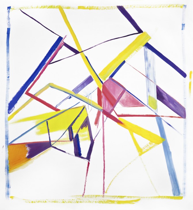 Déborah Pruden, Sin título, 2012, óleo sobre tela,211,5 x 195,5 cm Déborah Pruden, Sin título, 2012, óleo sobre tela,211,5 x 195,5 cm