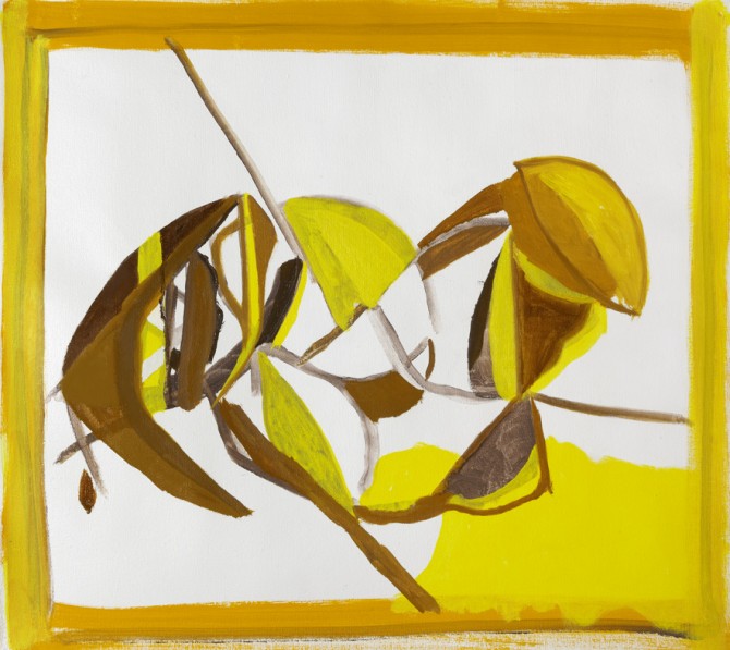 Sin título, 2011, óleo sobre tela, 51 x 56cm.